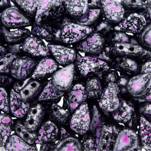 Enamel Pink Silver Amos 5g
