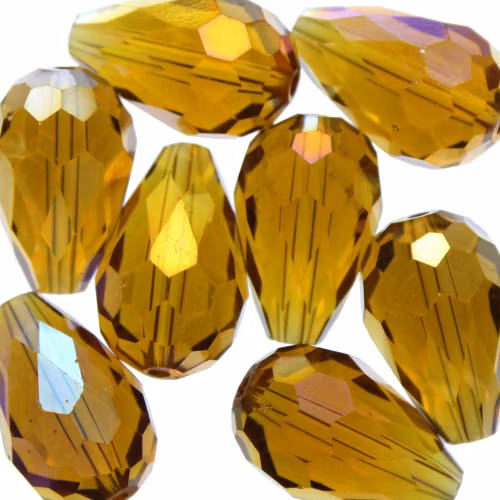 Topaz AB Droppe Glas 15x10mm 1st