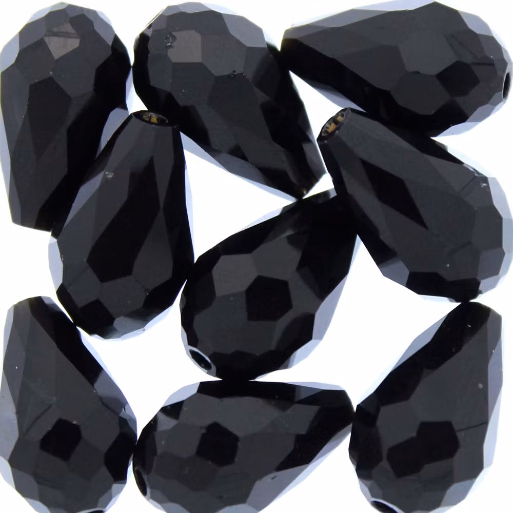 Jet Droppe Glas 15x10mm 1st