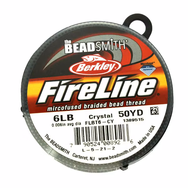 Fireline 6LB Crystal 45m