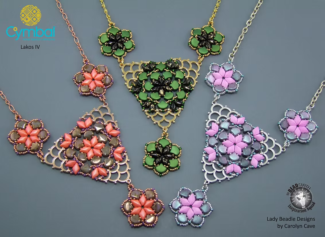 Tri-Flora Halsband Örhängen PDF