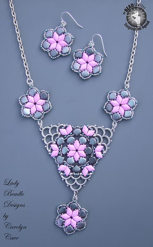 Tri-Flora Halsband Örhängen PDF