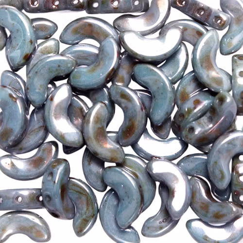 Opaque White Mix Blue/Green Luster Arcos 5g