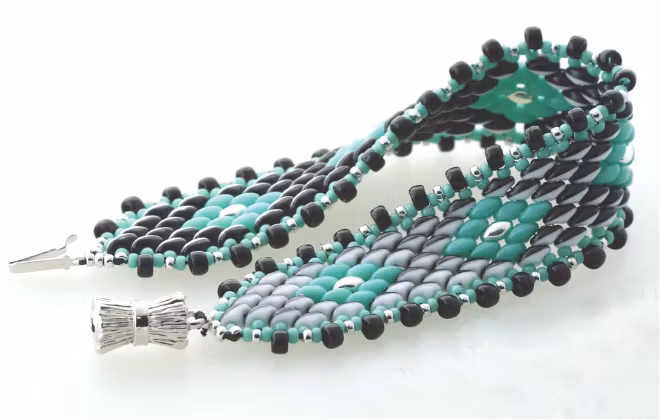 Duet with Diamonds Armband PDF