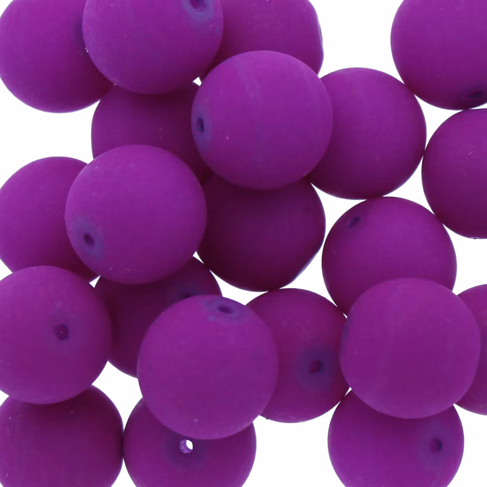 Neon Violet Runda/Druks 10mm 5st