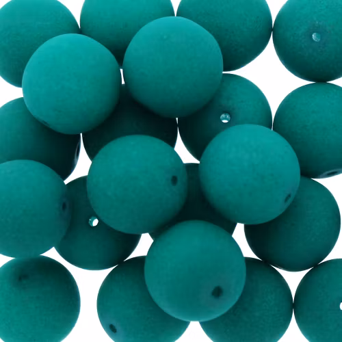 Neon Petrol Runda/Druks 10mm 5st