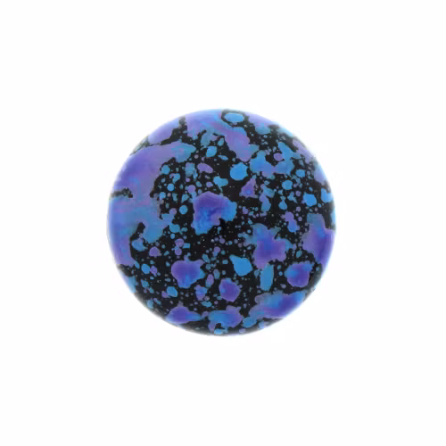 Enamel Blue Purple Cabochon Par Puca 14mm 1st