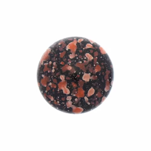 Enamel Red Cabochon Par Puca 14mm 1st