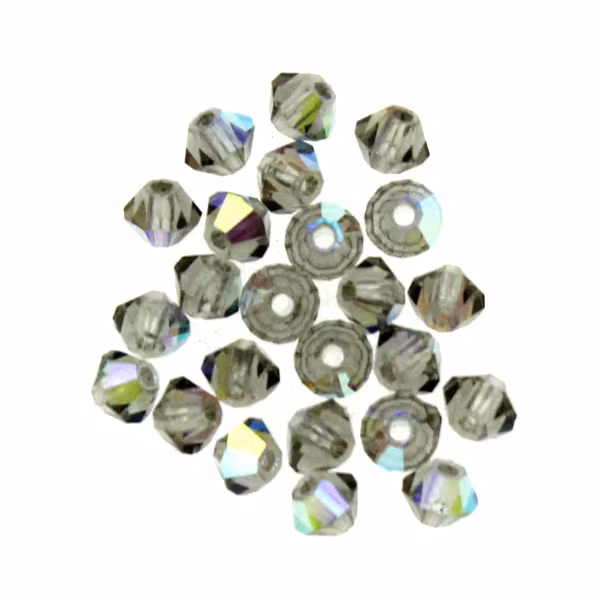 Black Diamond AB Preciosa Bicone 3mm 24st