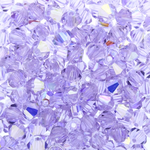 Violet AB Preciosa Bicone 4mm 144st