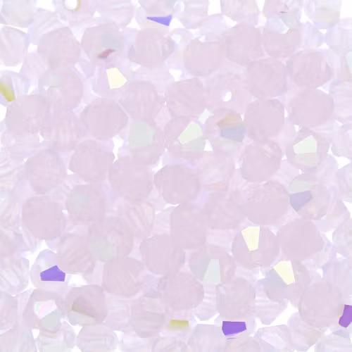 Rose Opal AB Preciosa Bicone 4mm 144st