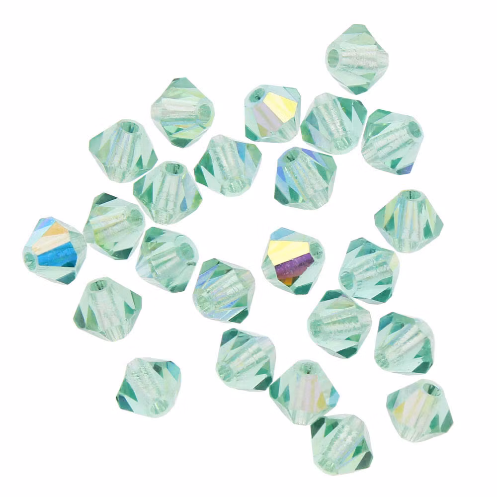 Caribbean Sea AB Preciosa Bicone 4mm 144st