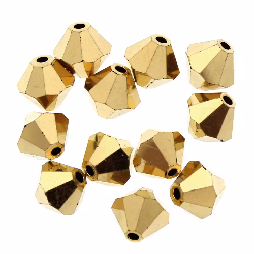 Crystal Aurum Full Preciosa Bicone 6mm 12st