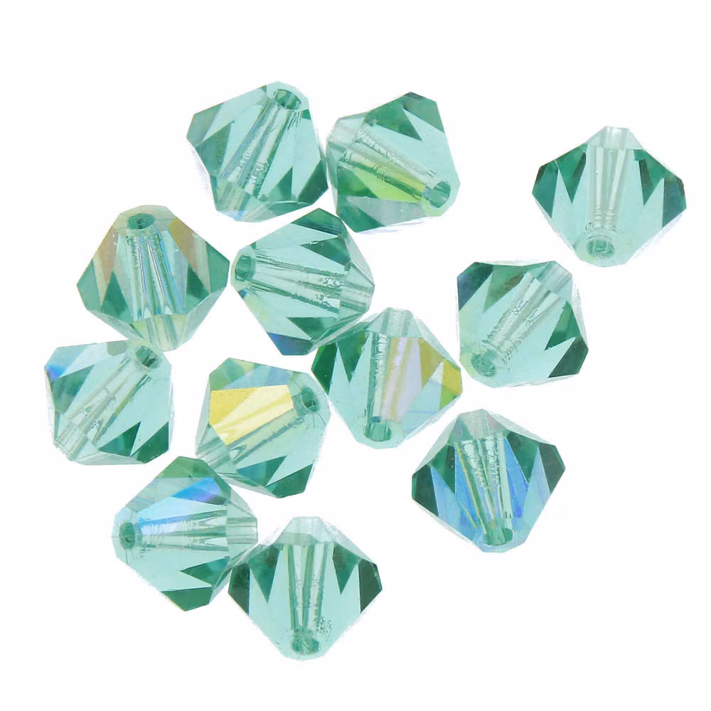 Caribbean Sea AB Preciosa Bicone 6mm 12st