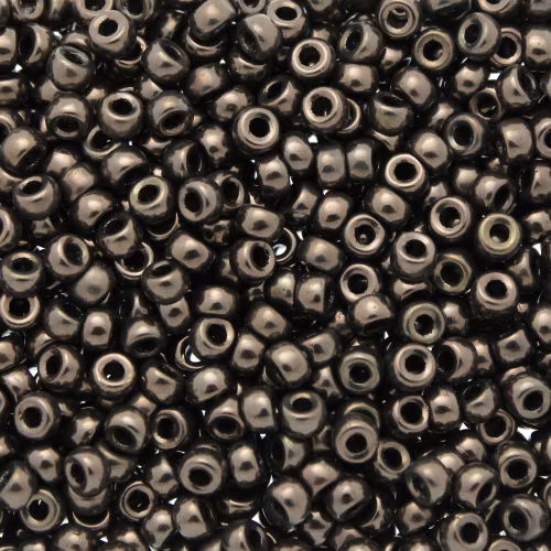 Jet Bronze Seedbeads 8/0 5g