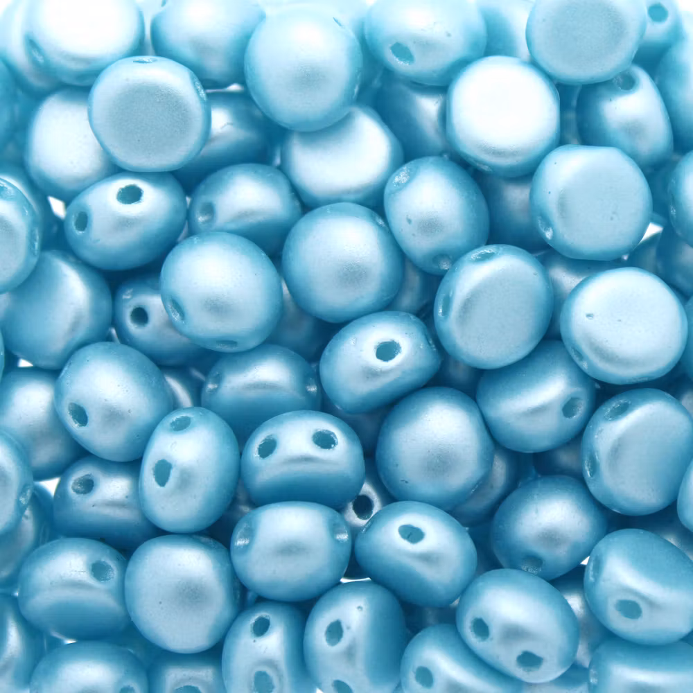 Alabaster Pastel Aqua Candy 6mm 5g