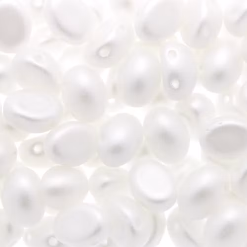 Alabaster Pastel White Candy Oval 8x6mm 5g