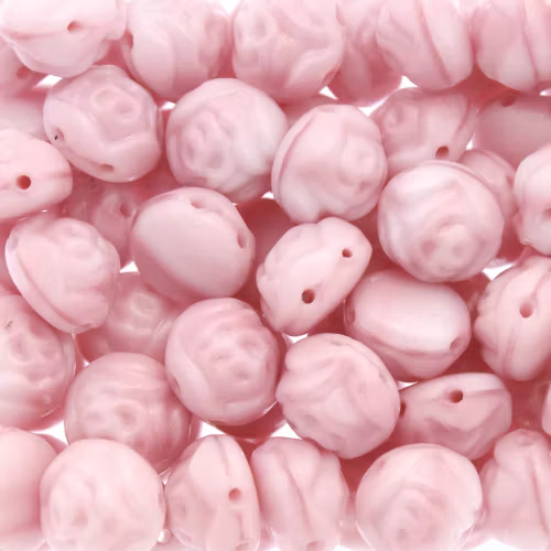 Pink Silk Overlay Candy Rose 8mm 5g