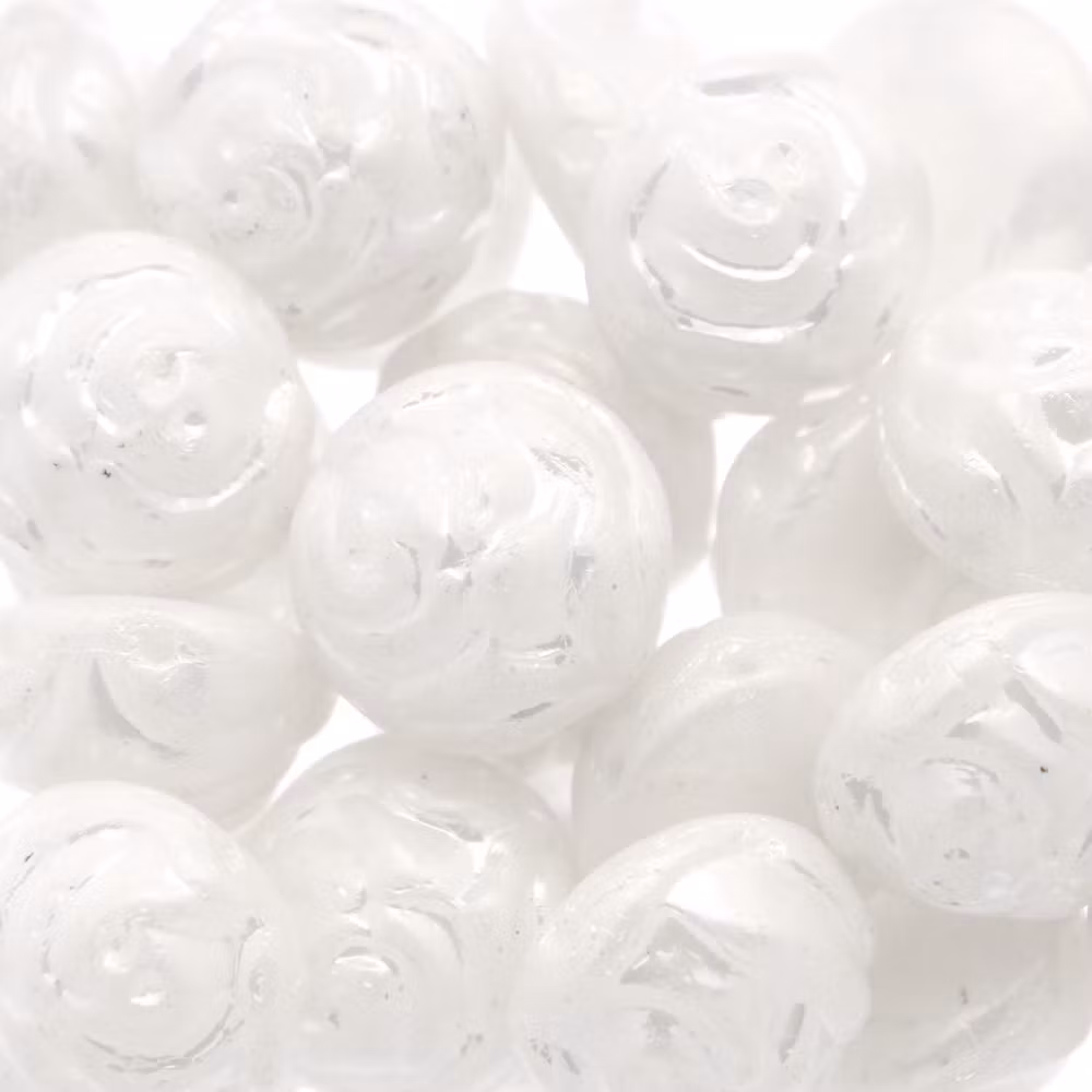 Alabaster Shimmer Candy Rose 12mm 5g