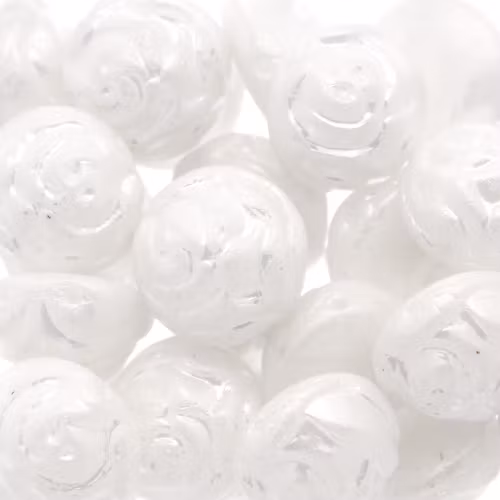 Alabaster Shimmer Candy Rose 12mm 5g