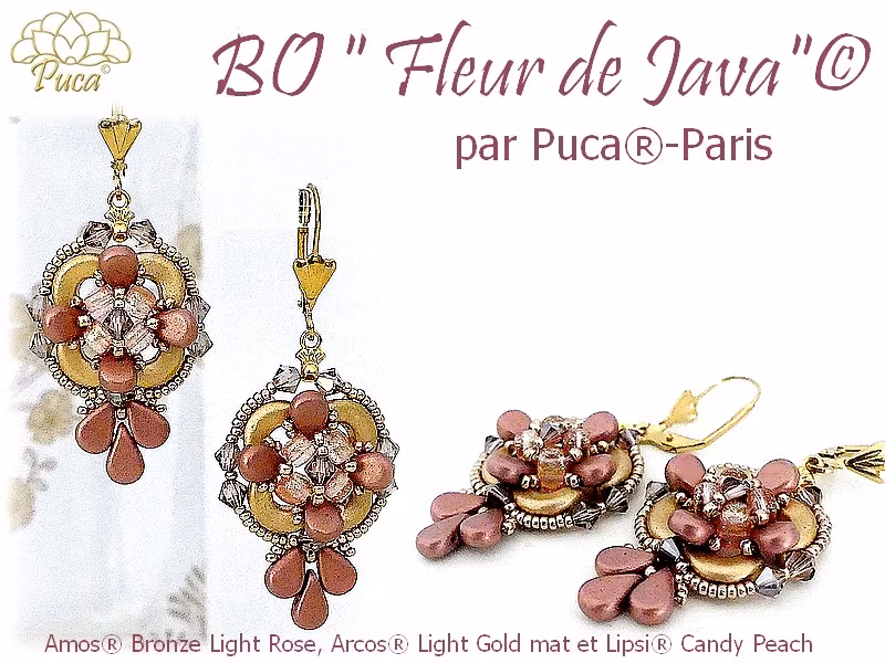 Fleur de Java Örhängen PDF