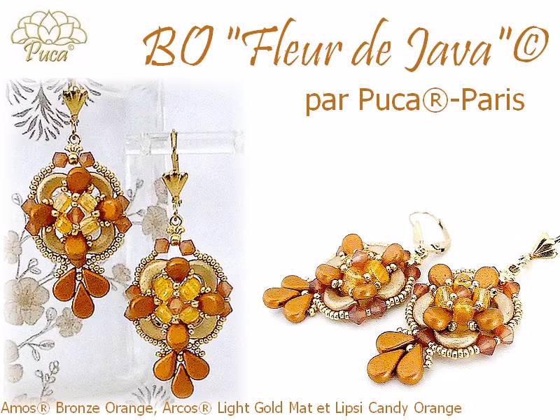 Fleur de Java Örhängen PDF