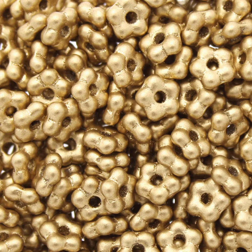 Aztec Gold Flower Bead 5g