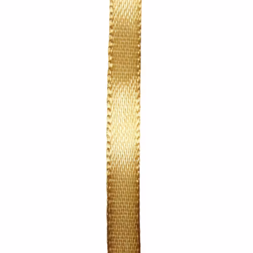 Guld Satinband 6mm 1m