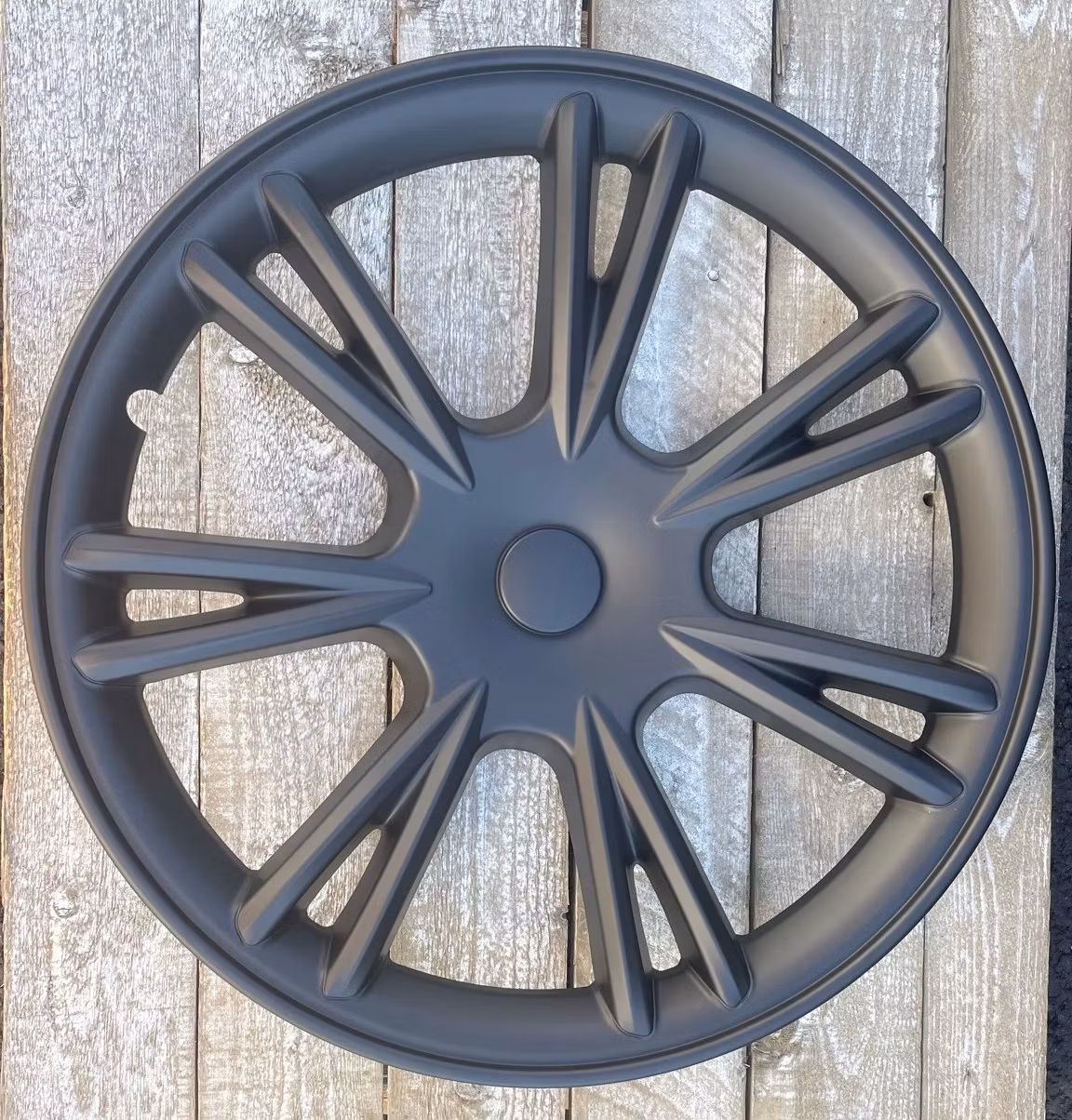 Pölykapselit Gemini 19" - matta musta - Tesla Model Y