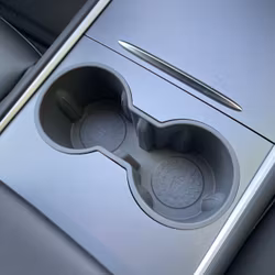 Silikoninen mukinpidike, harmaa - Tesla Model 3 2021/Y