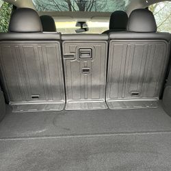Takaistuinten suojus selkänojalle - Tesla Model Y