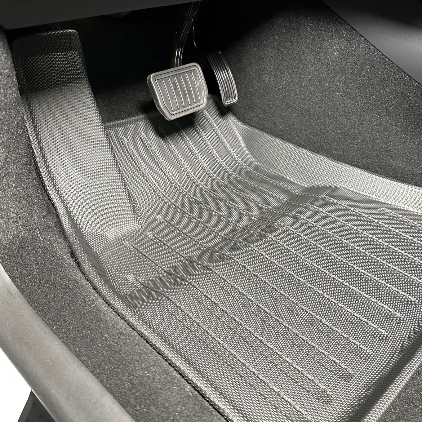 Sisämatot, TPE-materiaali, nano-kuvioitu, matala reuna - Tesla Model 3 Highland