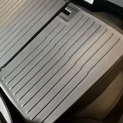 Suoja takaistuimen selkänojan taustalle, TPE-materiaali, nano-kuvioitu - Tesla Model 3 Highland