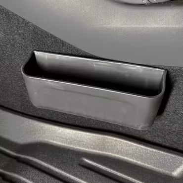 Avoin säilytyslokero, silikonia, musta - Tesla Model 3/Y
