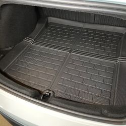 Tavaratilanmatto, XPE, ruudullinen - Tesla Model 3 Highland