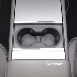 Mukipidike silikonista, musta, 2 vaihtoehtoa – Tesla Model Y Juniper