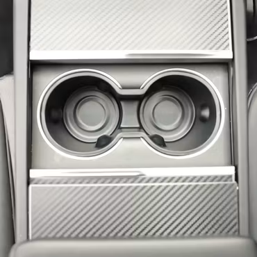 Muki-/mukipidike silikonia, musta – Tesla Model 3 Highland