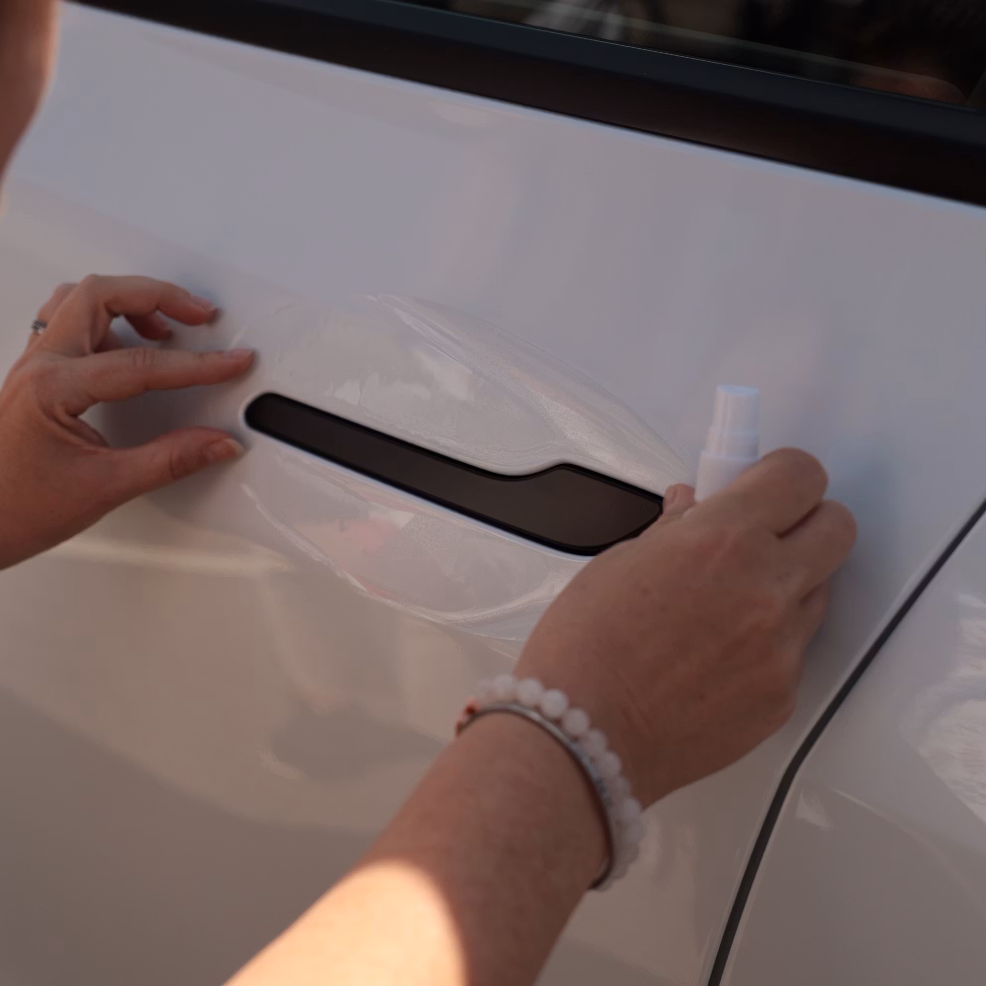 PPF till och runt om dörrhandtagen - Tesla Model 3/Y