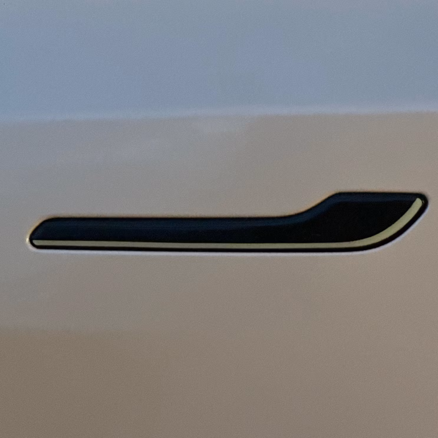 Stickers med gul rand - Tesla Model 3/Y