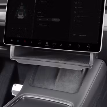 Pleksinen säilytyslokero näytön alle – Tesla Model 3 / Model Y Legacy