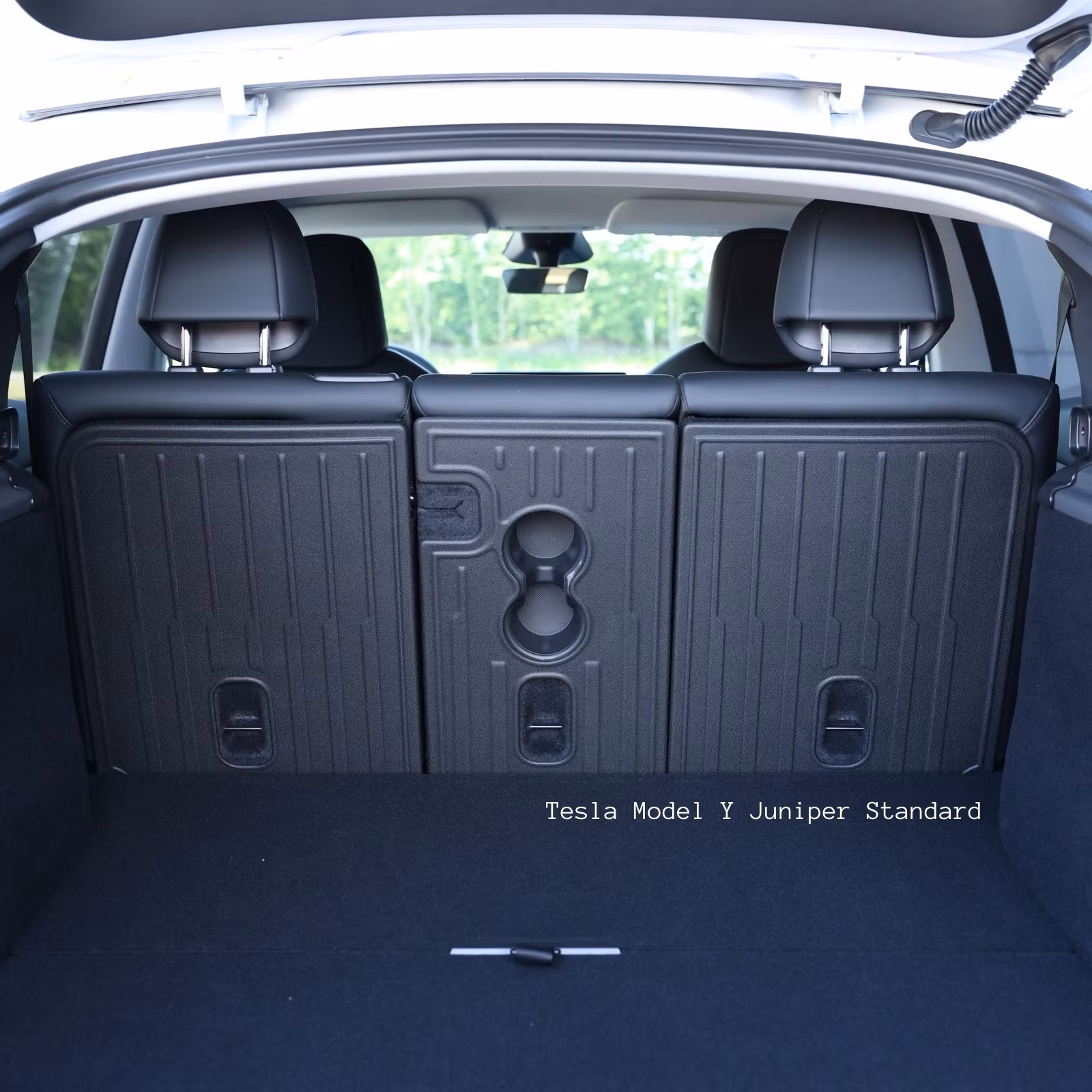 TPE-matot/suojat takaistuinten selkänojiin – Tesla Model Y Juniper