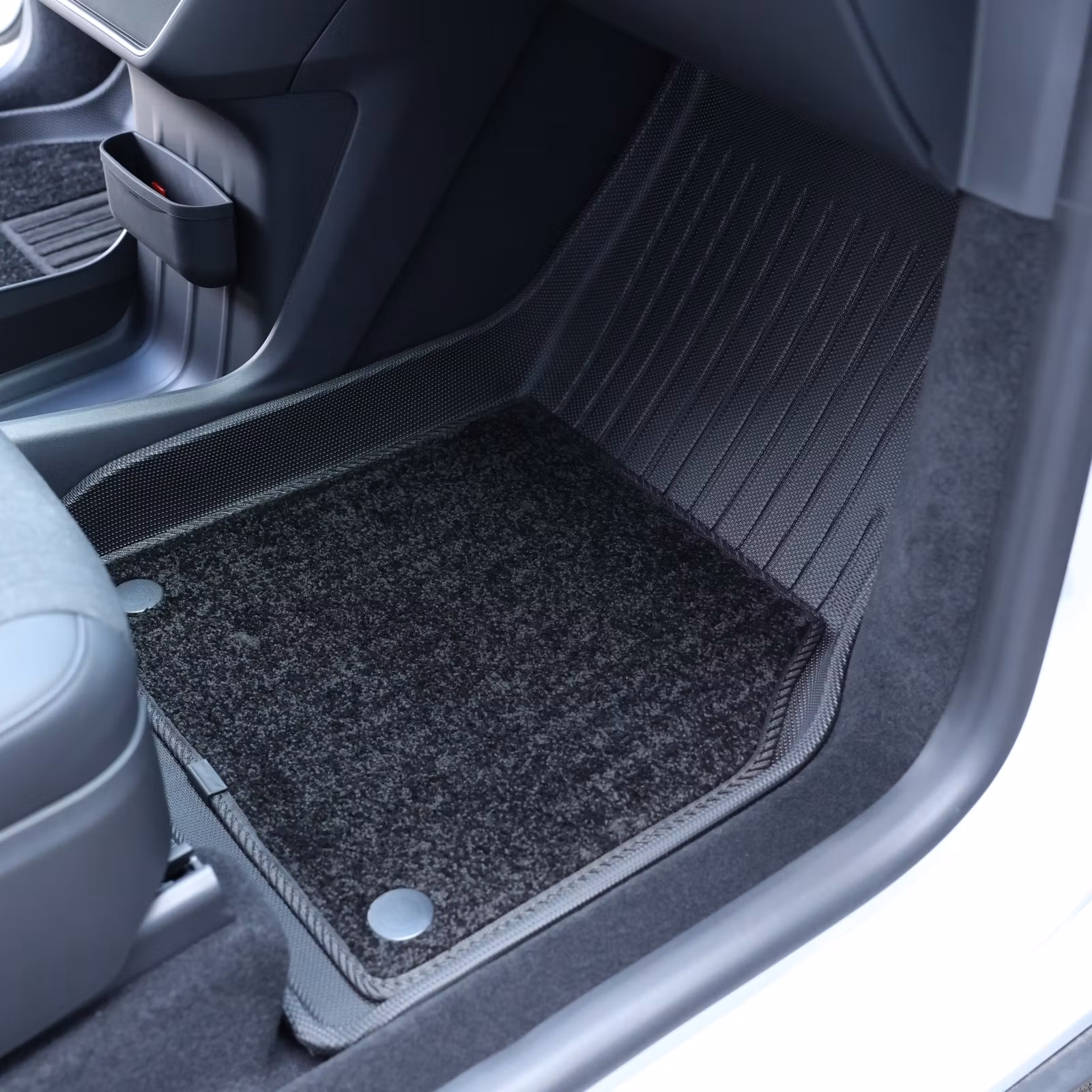 TPE Nano -sisätilamatot kangasmatoilla – Tesla Model Y Juniper
