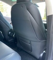 Istuinsuoja etuistuimet, musta täysi malli - Tesla Model 3 / Y