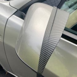 Taustapeilien paneelit, matta hiilikuitu - Tesla Model 3