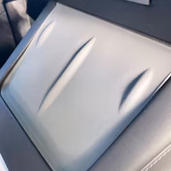 Suojus mobiililaturille, silikoni, harmaa - Tesla Model 3 2021/Y