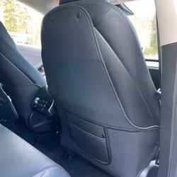 Istuinsuoja etuistuimet, musta täysi malli - Tesla Model 3/Y