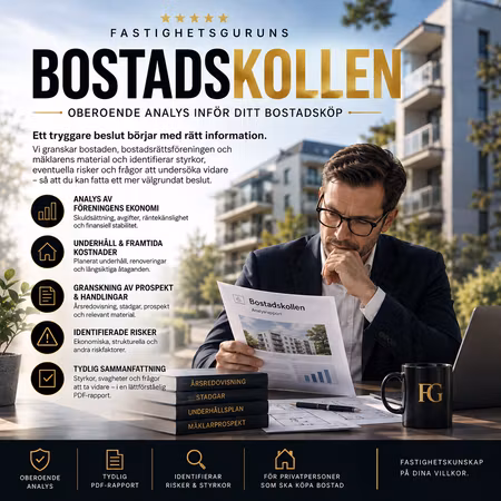 Bostadskollen | Oberoende analys