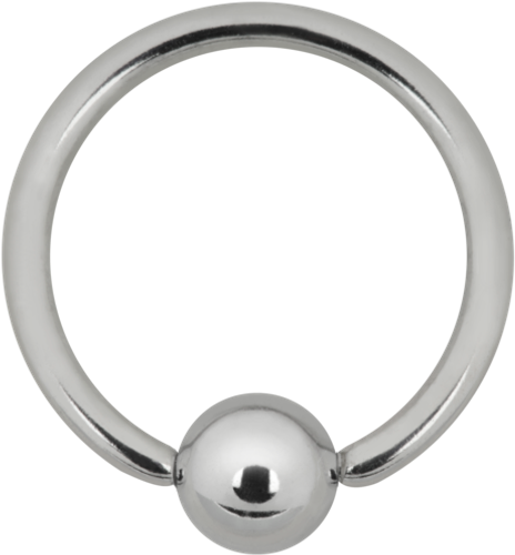 Ring med kula, Kirurgiskt stål 2,0 mm