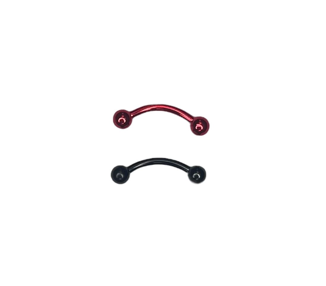 Böjd stav i olika färg, 1,2x10 mm