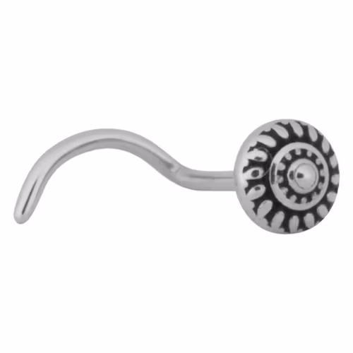 Tribal näsvinge-smycke 1,0 mm